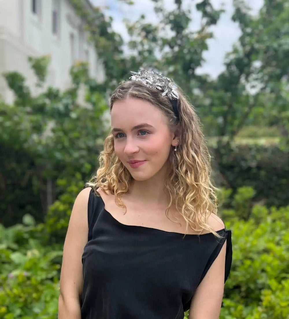 Premium Handmade Diana encrusted Headband