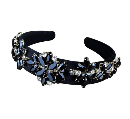 Headband Bling – Black Elizabeth