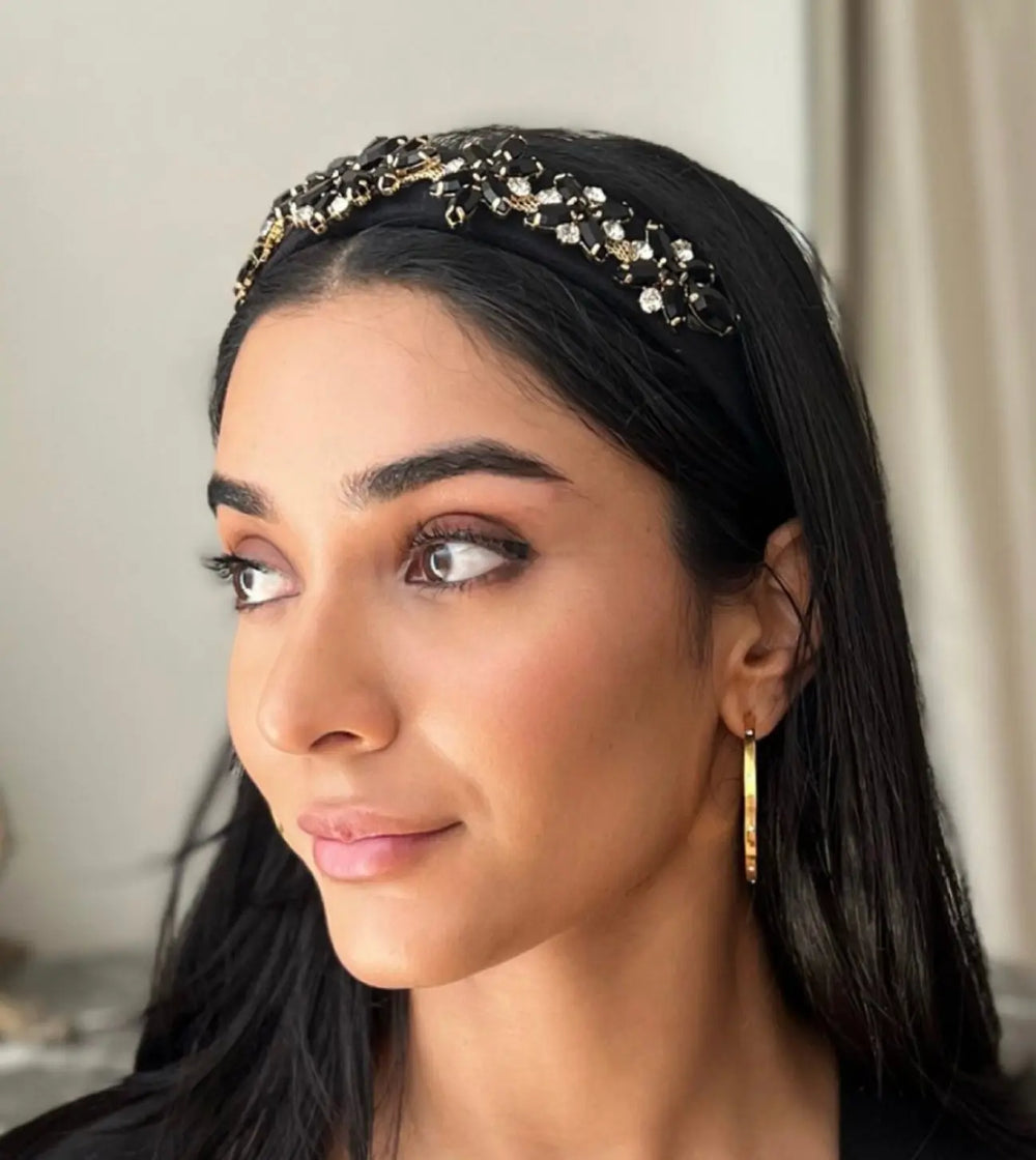 Headband Bling – Black Elizabeth