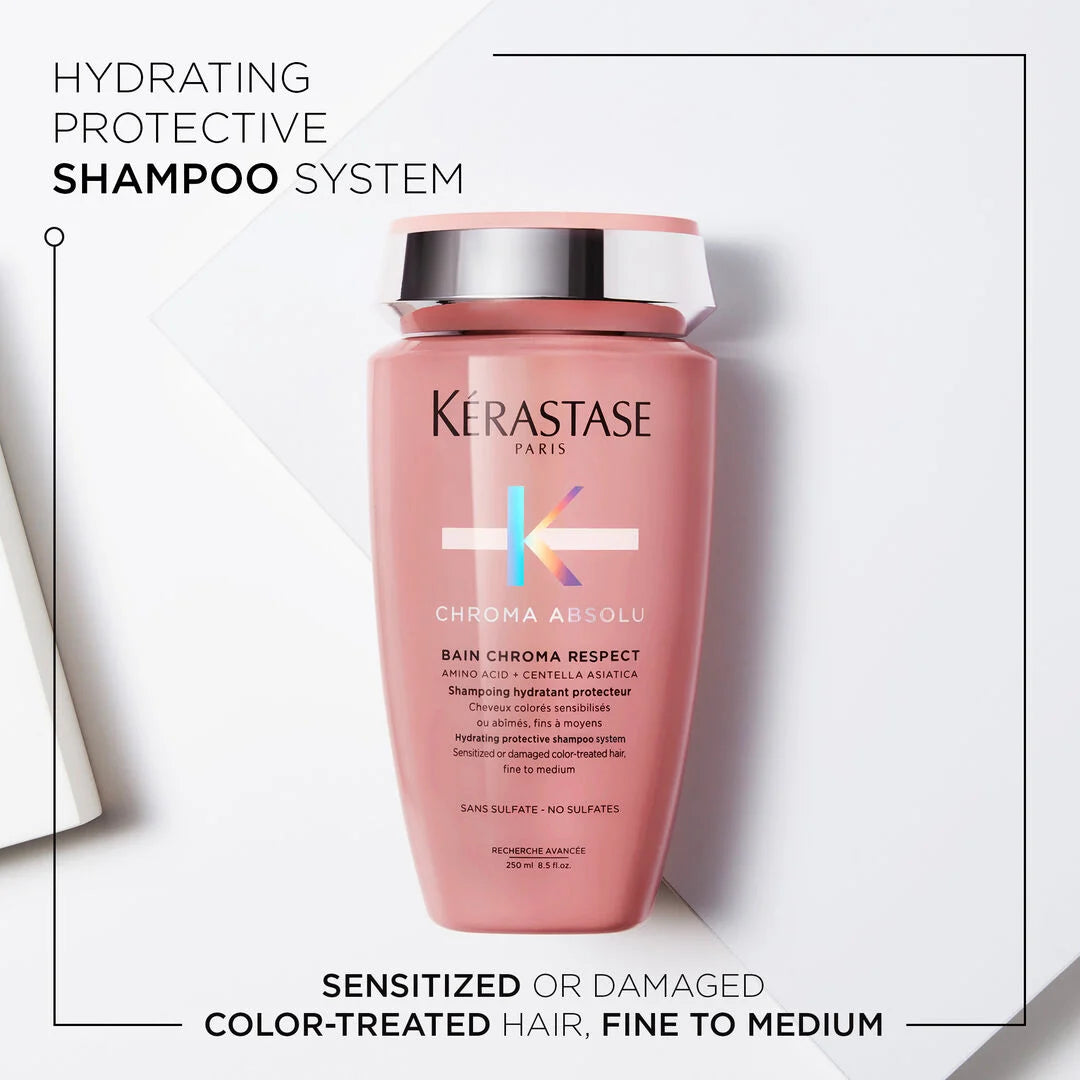 Chroma Absolu Respect Shampoo for Fine Coloured Hair 250ml