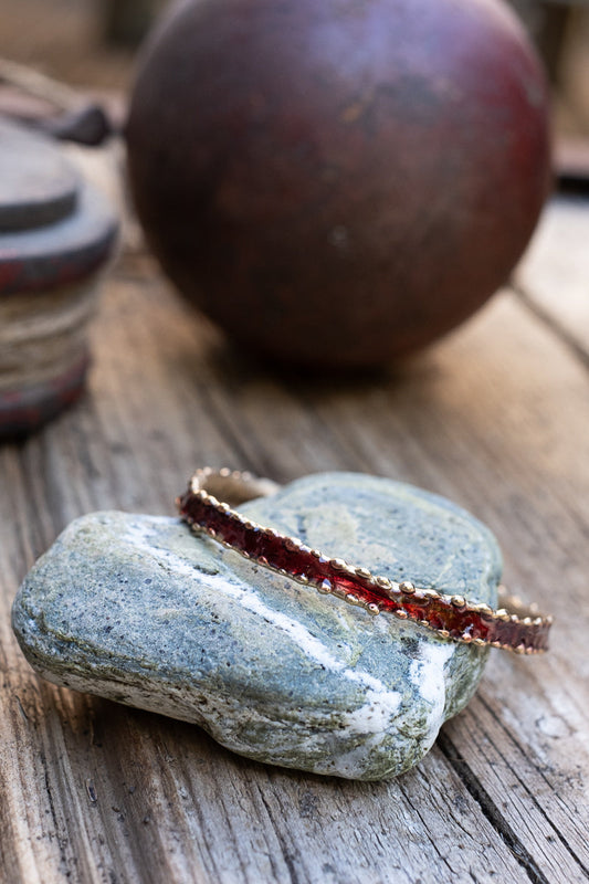 Medusa Bracelet - L Red