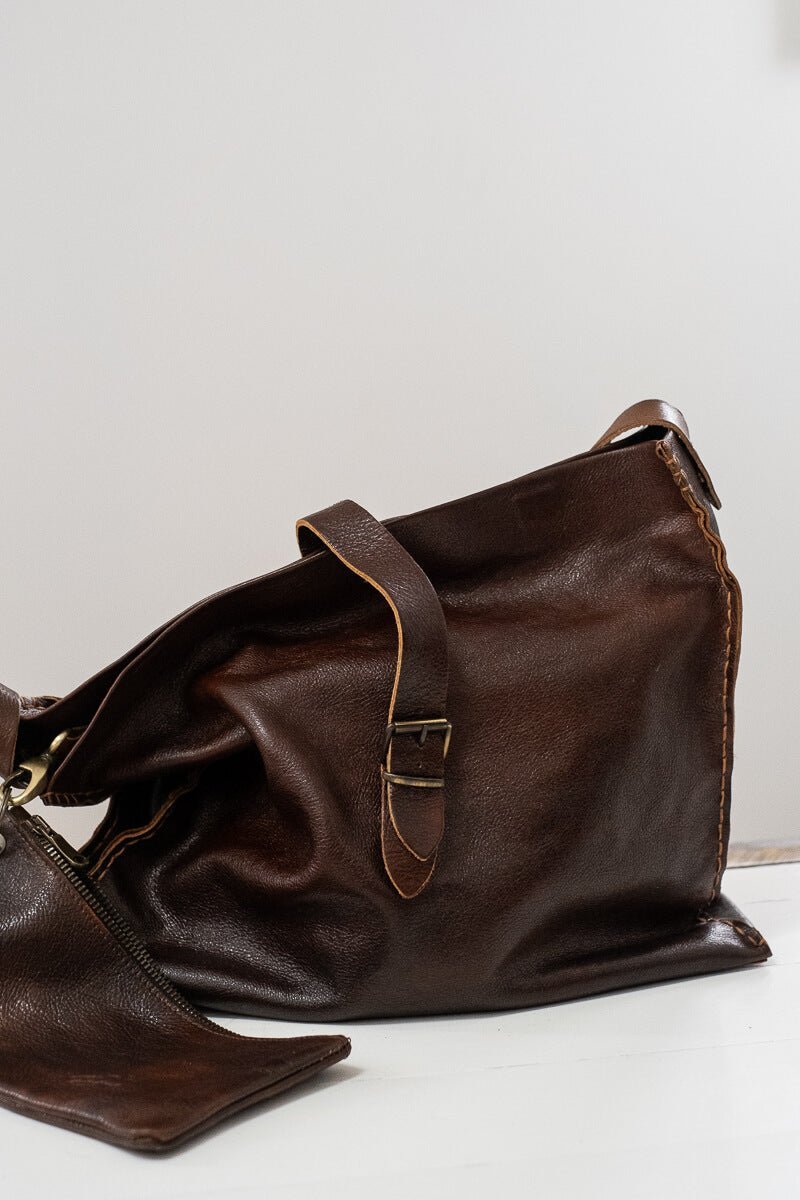 Isarella Bag Plus - Leather Cacao