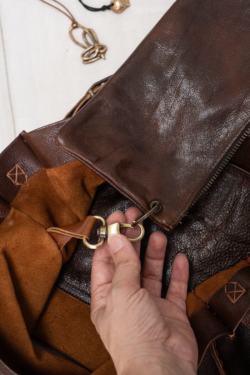 Isarella Bag Plus - Leather Cacao