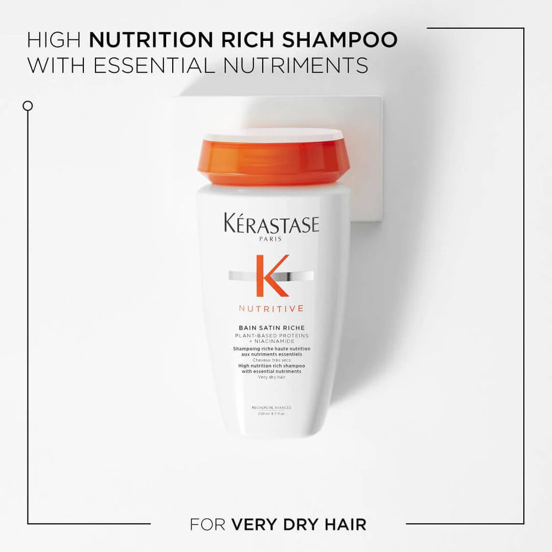 Nutritive Bain Satin Riche for Very Dry Hair 250ml
