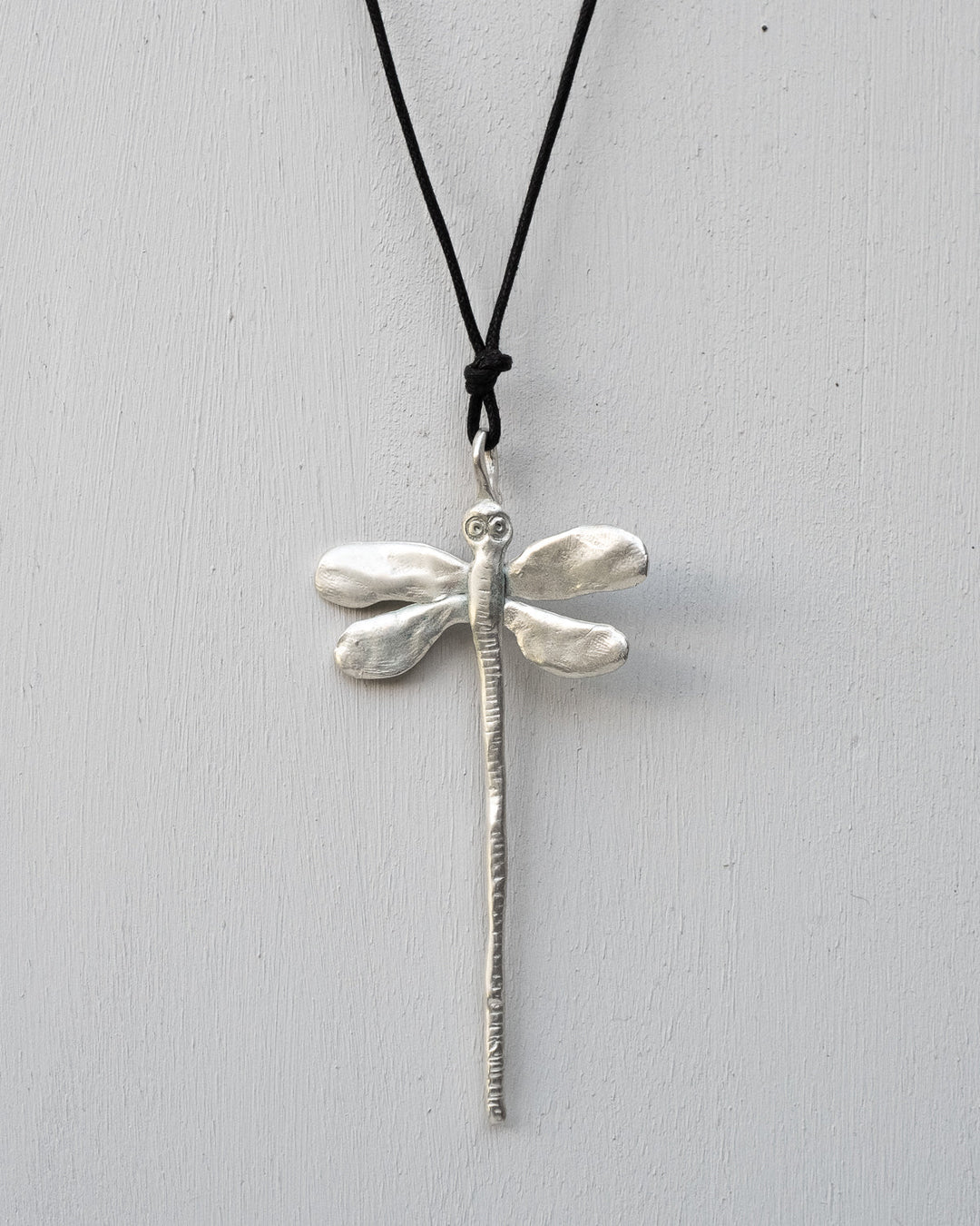 Libellula Silver Plated Pendant - L