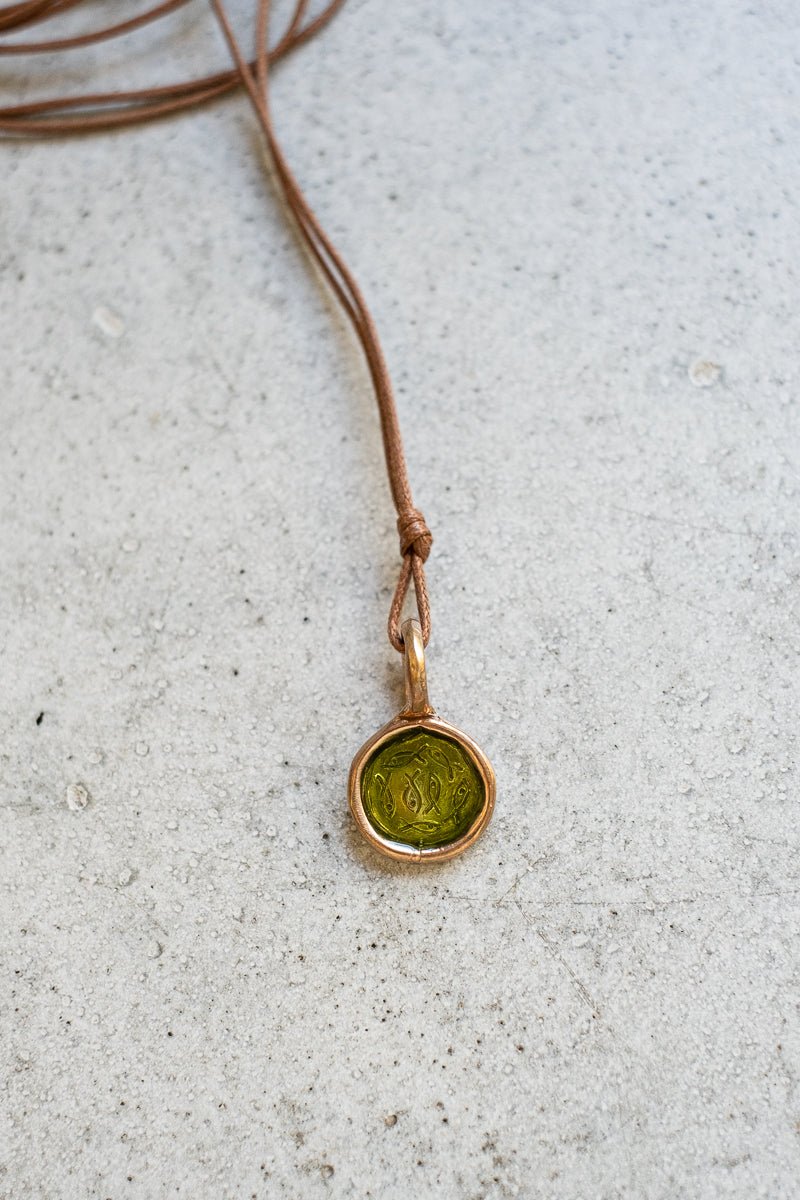 Tonda Pendant - L Green