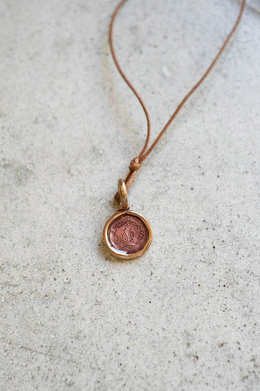 Tonda Pendant - L Red